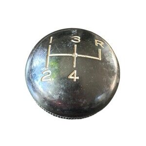 Vintage 4 Speed Manual Shifter Black Shift Knob Hot Rod Rat Rod
